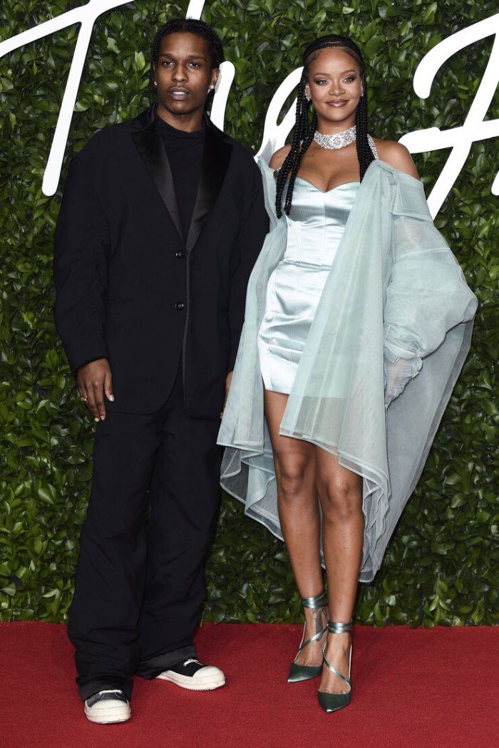 ASAP Rocky и Рианна в рост 2020