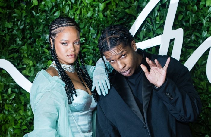 Рианна и асап Рокки 2013