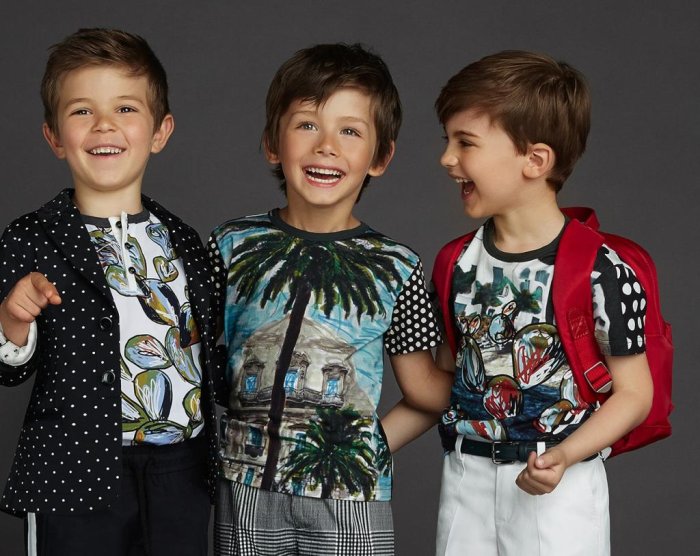 Дольче Габбана одежда для детей мальчиков
