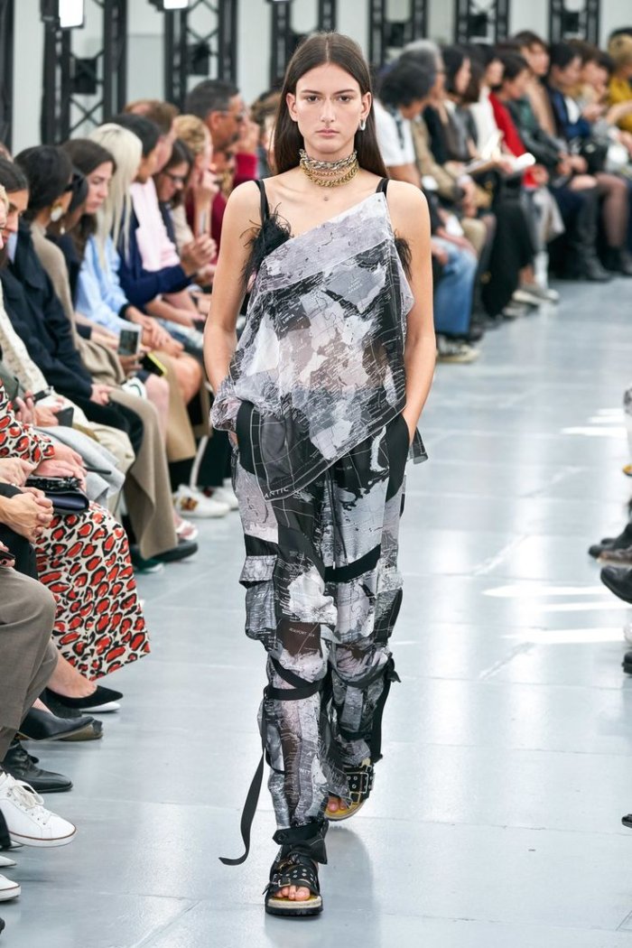 Sacai Весна лето 2021