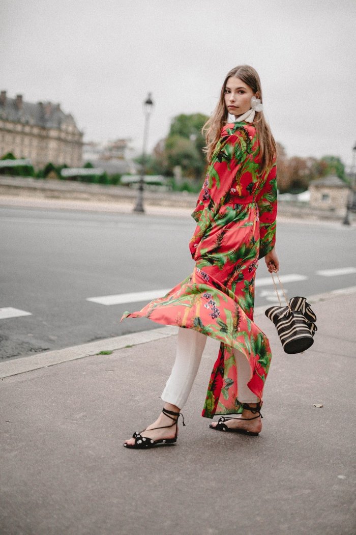 Платье Johanna Ortiz на Ксении Бурде