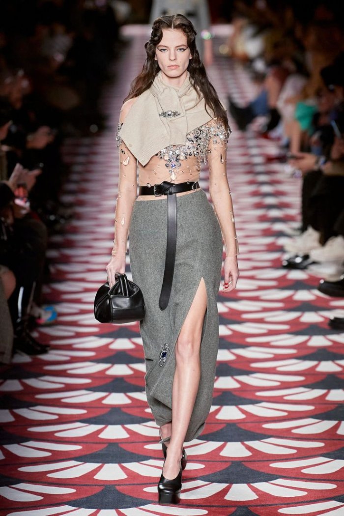 Показ осень зима 2020 2021 Миу Миу