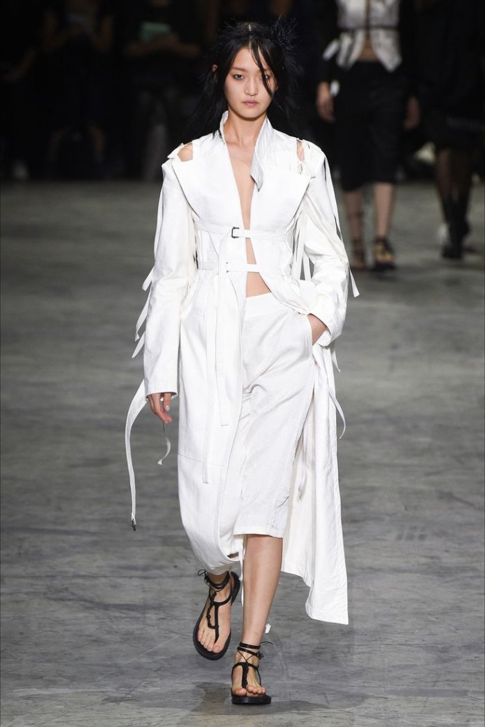 Ann Demeulemeester, показ 2019