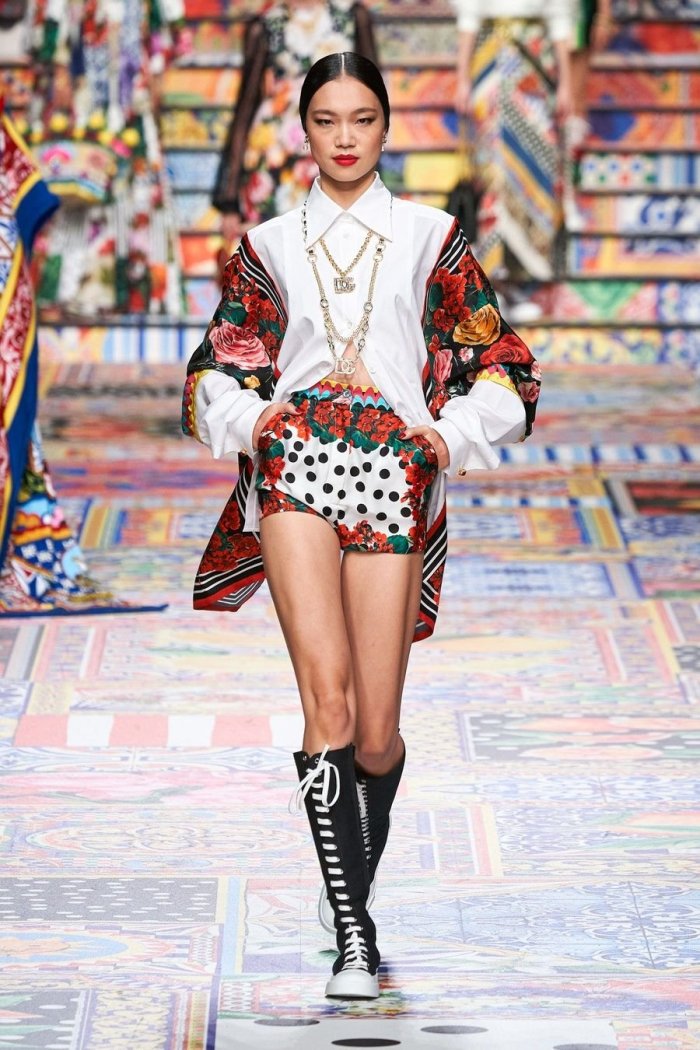 Дольче Габбана коллекция Весна лето 2021