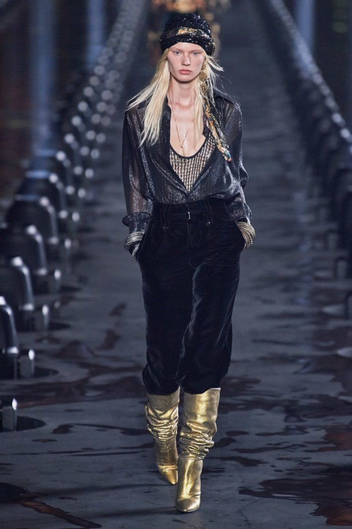 Коллекция Saint Laurent Spring 2021
