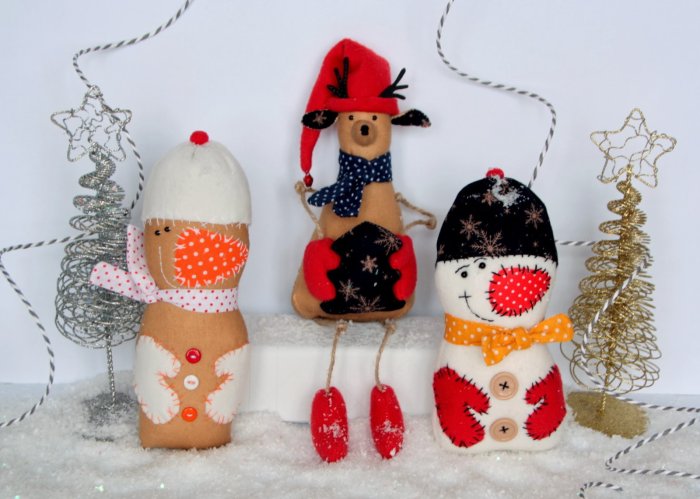 Елочные игрушки хенд мейд