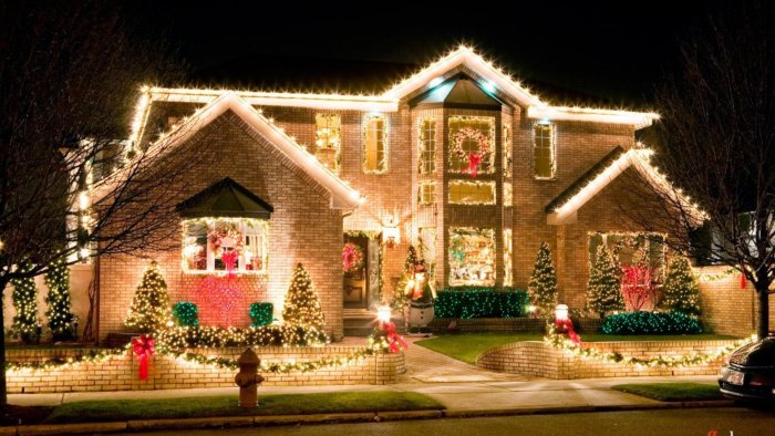 Новогодний дом