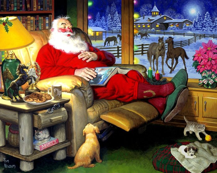 Новогодний компьютер