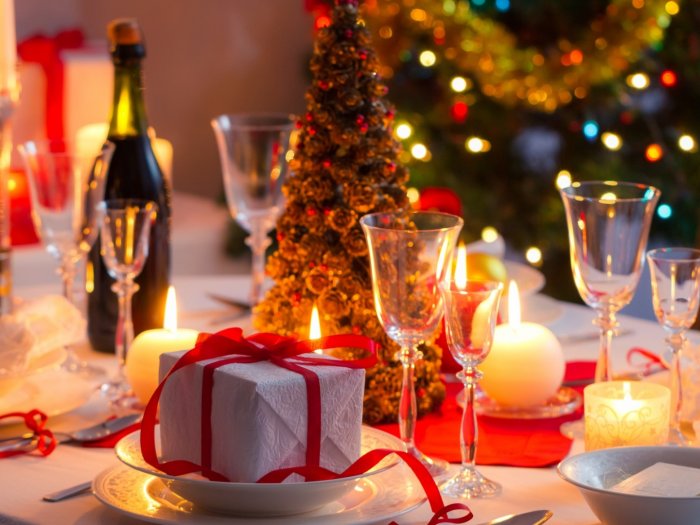 Новогодний праздничный ужин