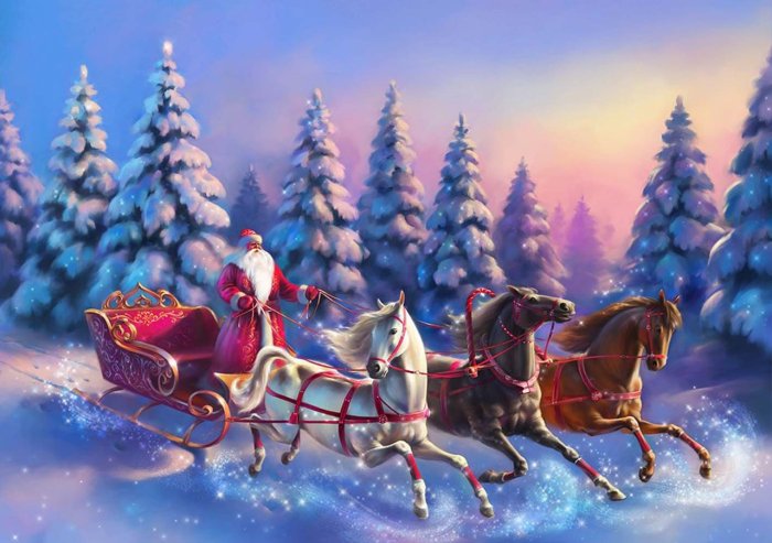 Новый год дед Мороз