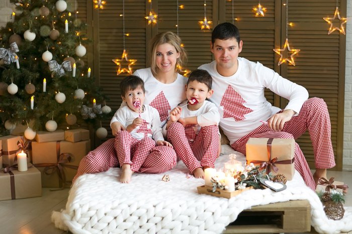 Семейная фотосессия новый год