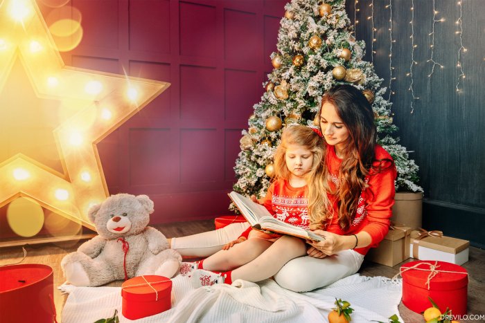 Семейная фотосессия в студии