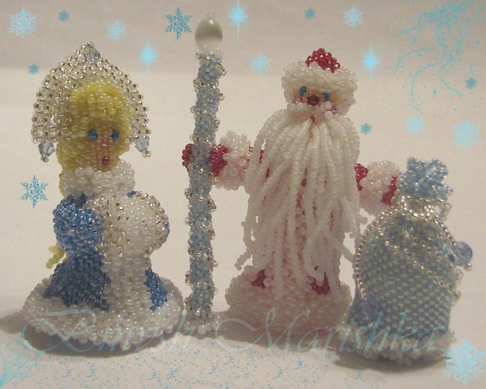 Поделка Снегурочка