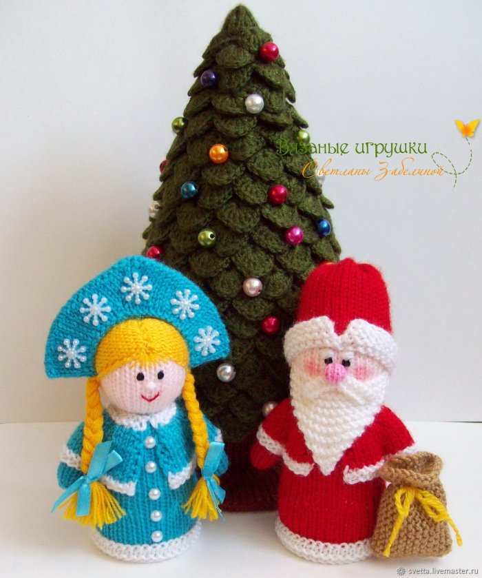 Поделка на новый год Снегурочка