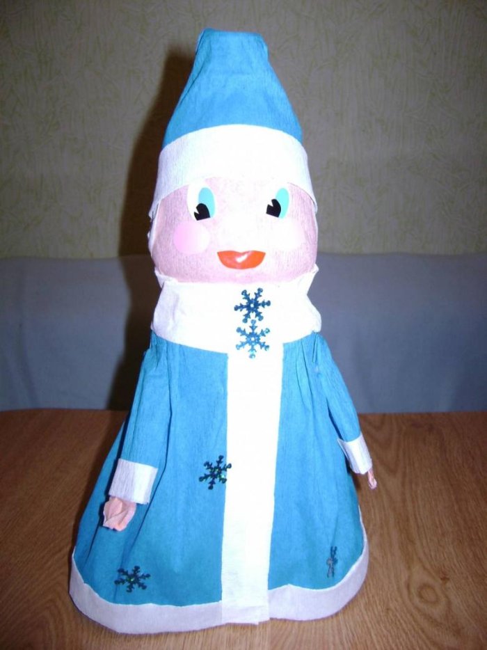 Вязаная Снегурочка