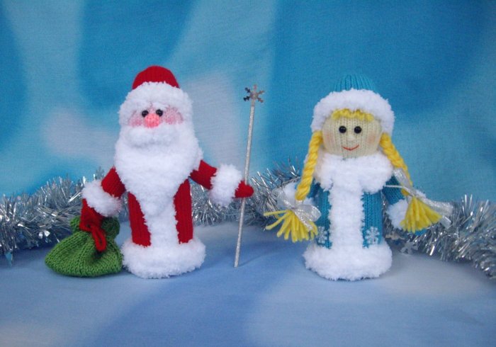 Поделка Снегурочка