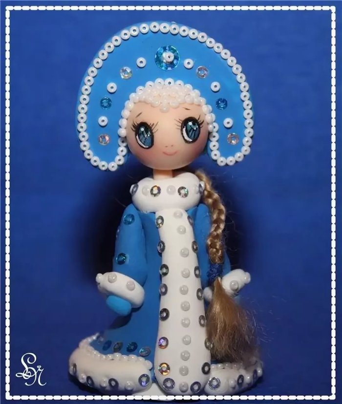 Поделка Снегурочка