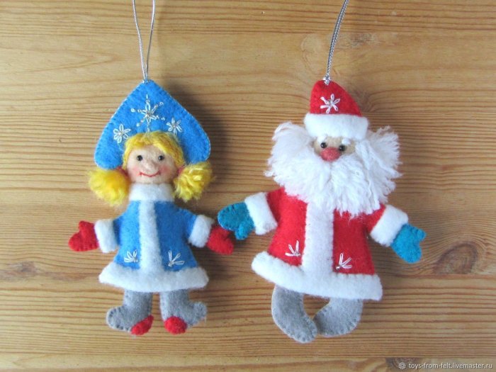 Большеножка Снегурочка мастер класс