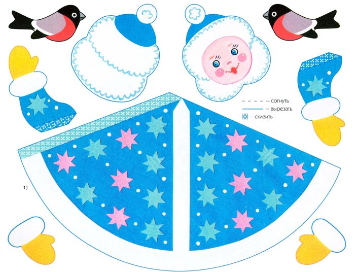 Поделки Деда Мороза и Снегурочки