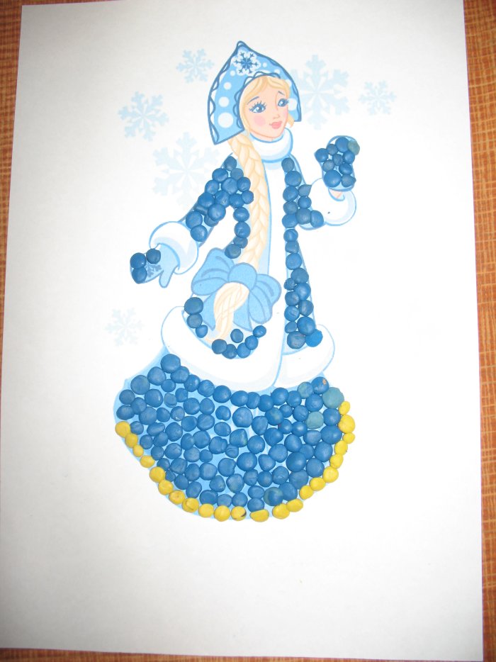 Поделка дед Мороз