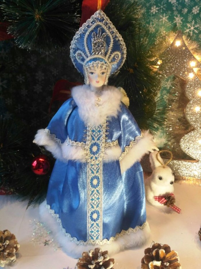 Снегурочка поделка ох бумаги