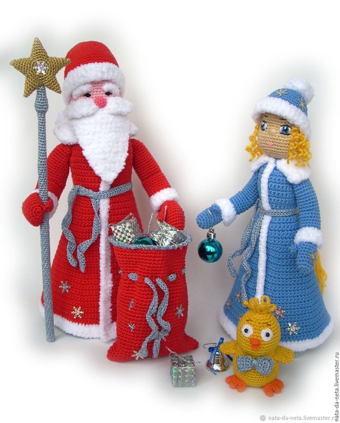 Объемная Снегурочка