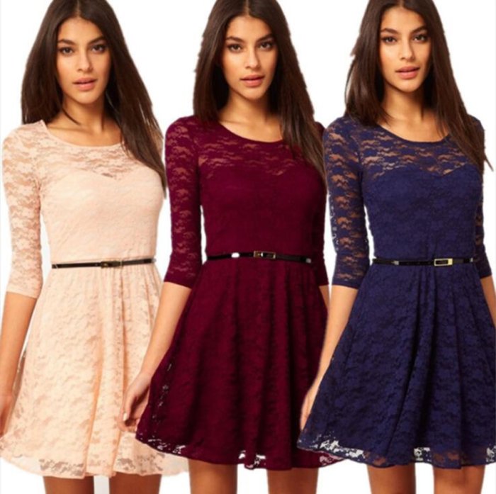 Черное стильное платье