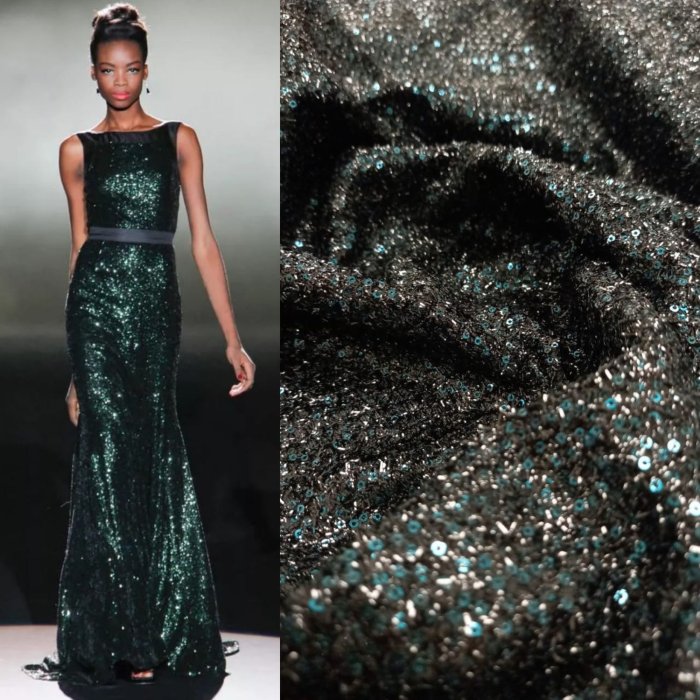 Органза со снежинками