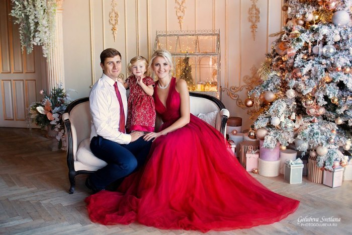 Шикарная Новогодняя фотосессия