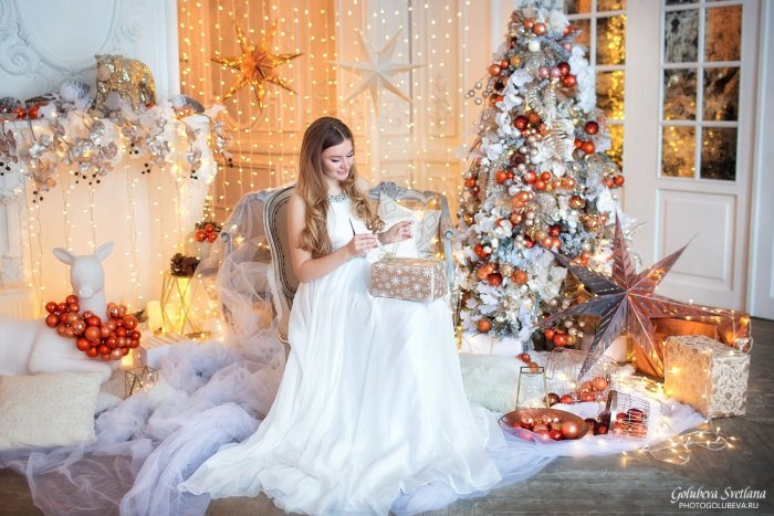 Вечернее платье на новый год