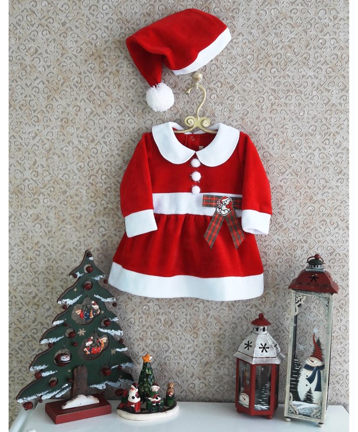 Женское платье Санта Клаус
