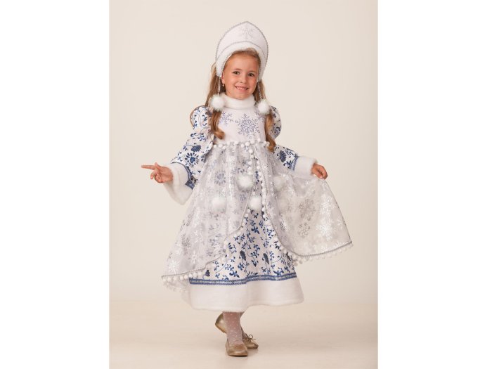 Костюм "Снегурочка в голубом"