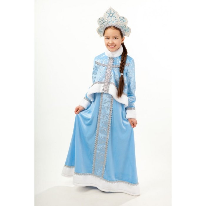 Снегурочка сатин белая (д/взр) р.48-50 190