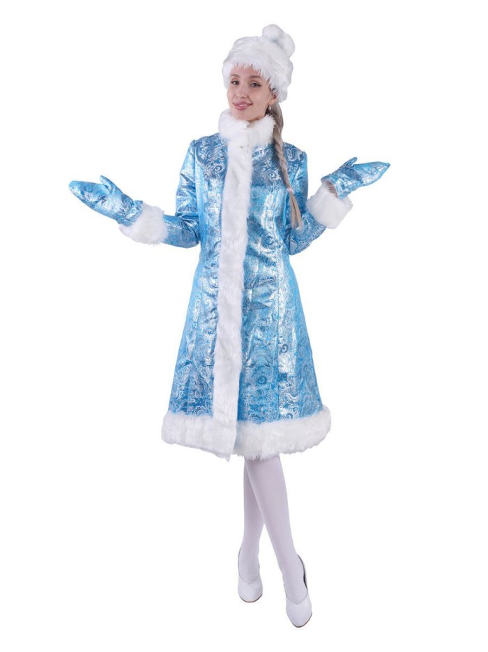 Костюм батик Пуговка Снегурочка