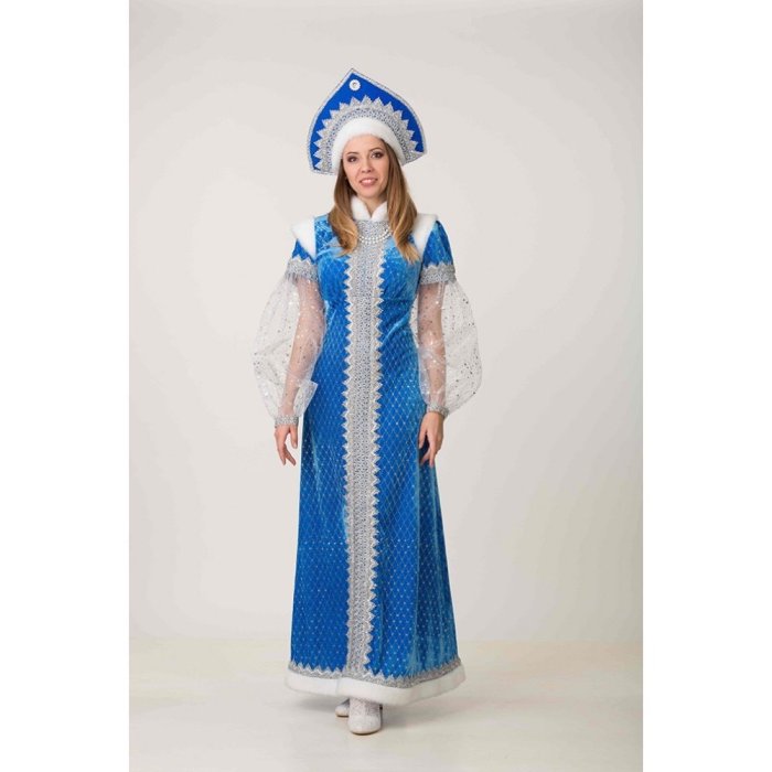 Костюм Снегурочка хрустальная батик