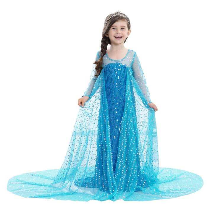 Карнавальное платье Frozen (Холодное сердце) платье Эльза