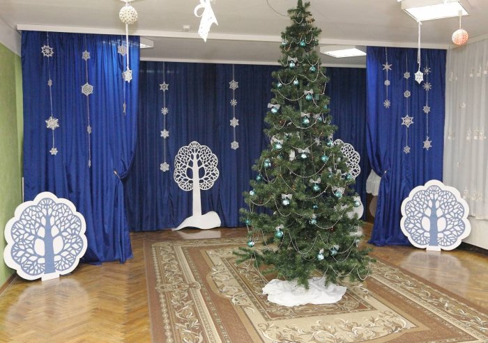 Украшение ДОУ К новому году