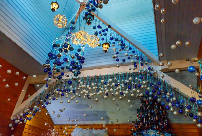 Новогоднее украшение помещения