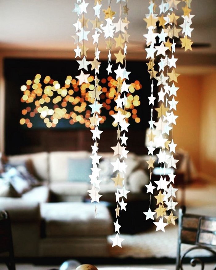 Подвесные украшения на новый год