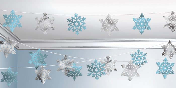 Украсить поток к новому году