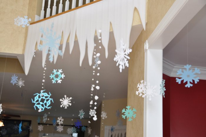 Украшение помещения к новому году