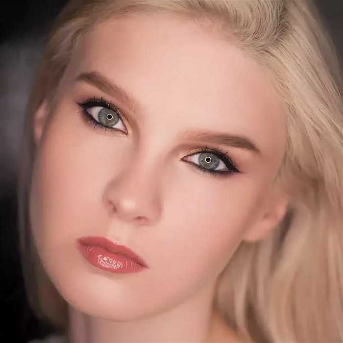 Макияж для зеленоглазых блондинок