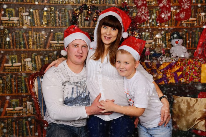 Новогодняя фотосессия на улице индивидуальная