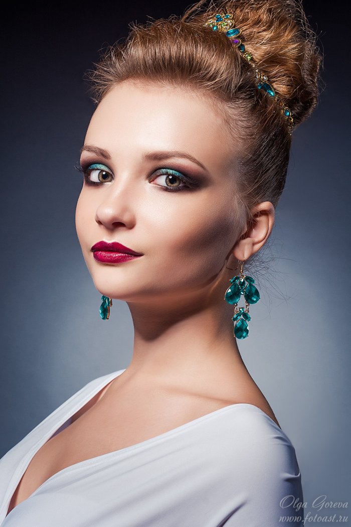 Новогодняя фотосессия для девушки