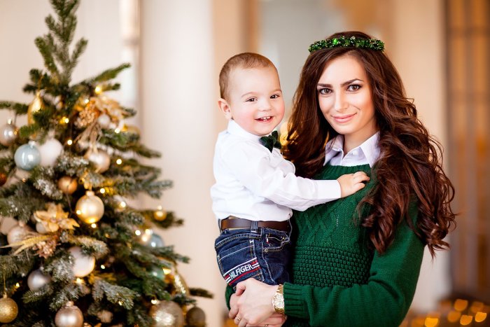 Шикарный новогодний образ