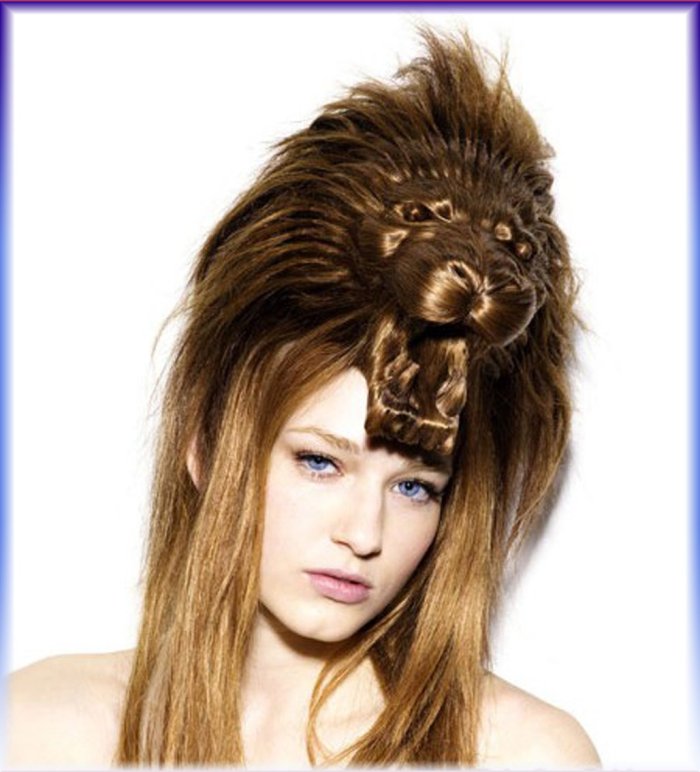 Прикольные причёски для девушек