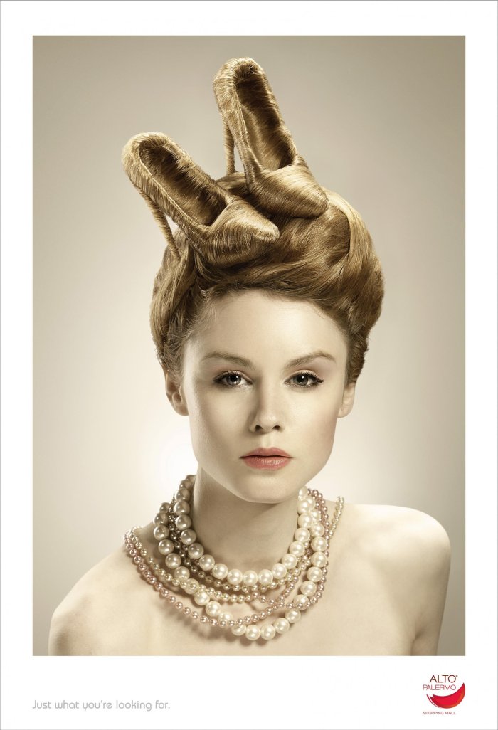 Экстравагантные прически