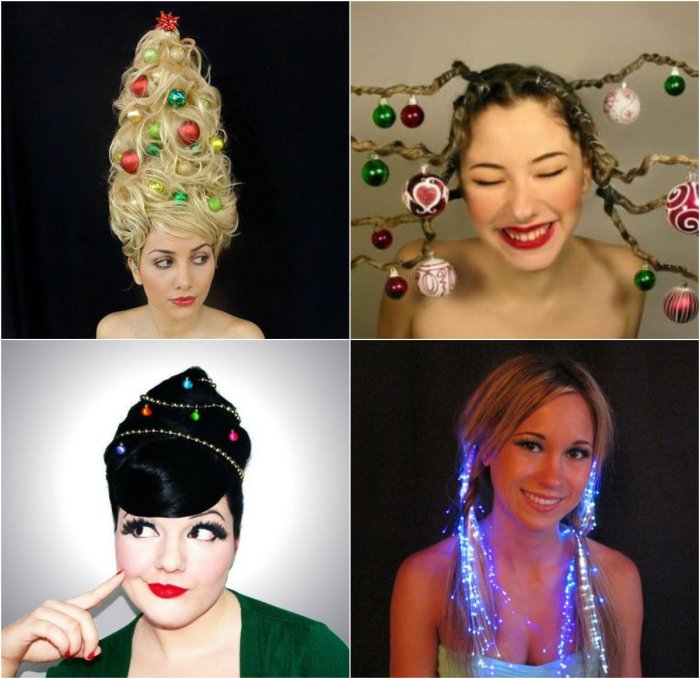 Очень необычные прически