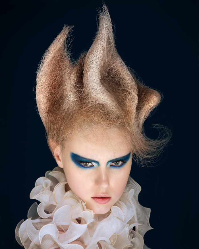 Гофре прическа