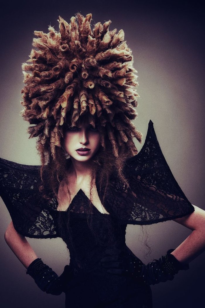 Необычные прически